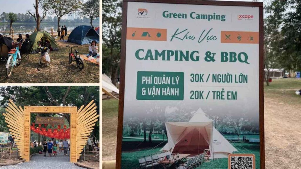 Khu Green Camping tại Đảo Ngọc