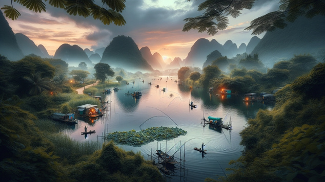 câu cá ở Hà Nội