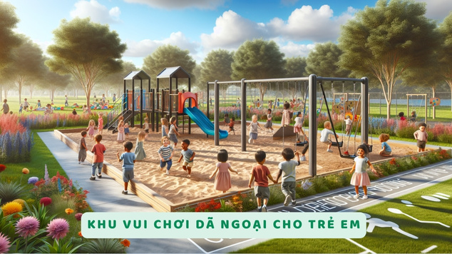 khu vui chơi dã ngoại cho trẻ em
