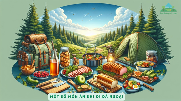 một số món ăn khi đi dã ngoại